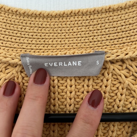 Everlane Knit Texture Sweater Cardigan - Size S - Picture 3 of 6